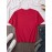 [Pink Cat Tshirt] Bright Pink Women's Cat Lover Graphic T-Shirt | Short Sleeve Crew Neck Casual Top with 