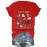 [Pink Cat Tshirt] Bright Pink Women's Cat Lover Graphic T-Shirt | Short Sleeve Crew Neck Casual Top with 